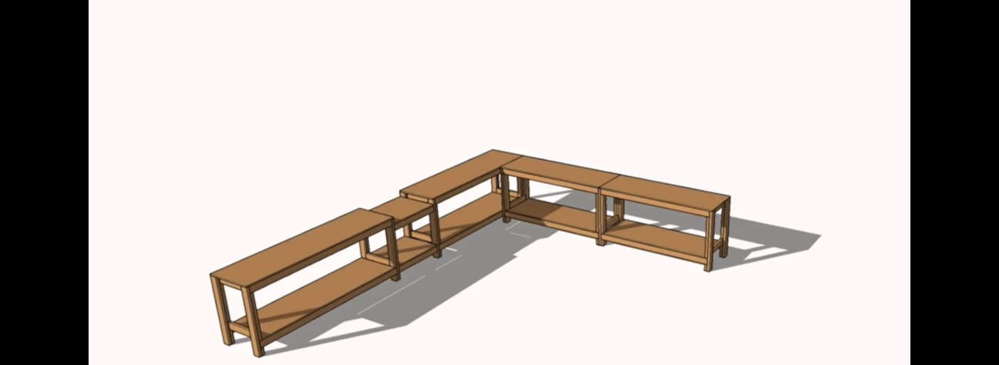 Tutorial reference: L-shaped layout